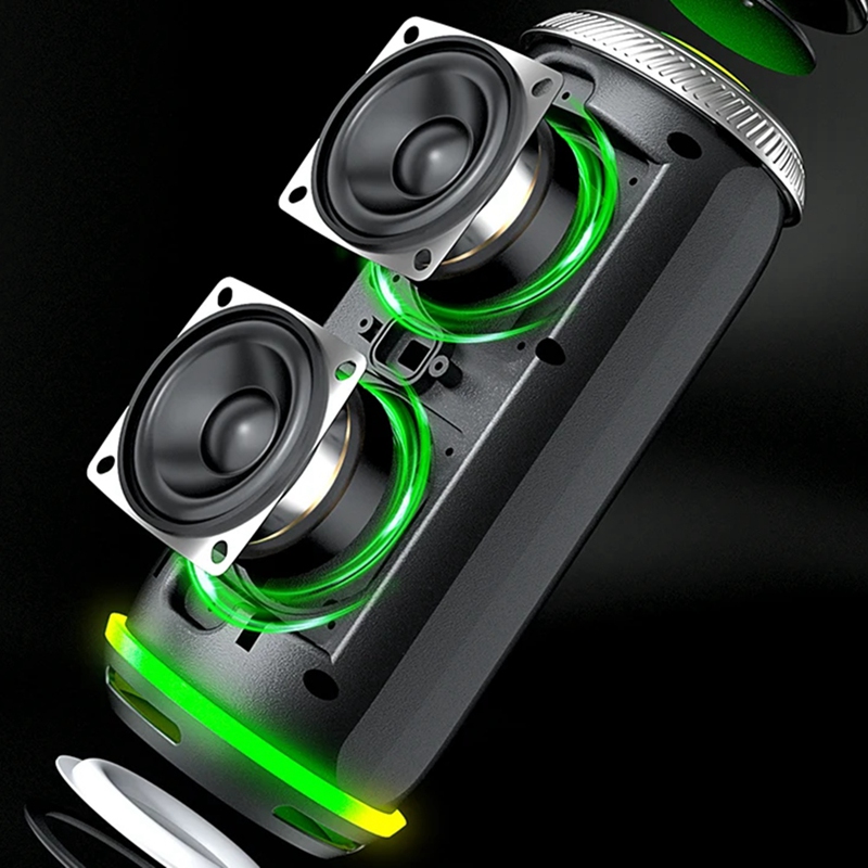 Outdoor Lighting Wireless - Speaker Bluetooth Nirkabel Stereo 360, Speaker