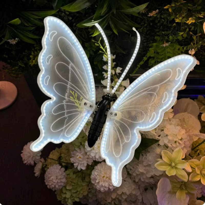 Outdoor Lighting Effects - Lampu Kupu-Kupu LED Simulasi Dinamis Luar
