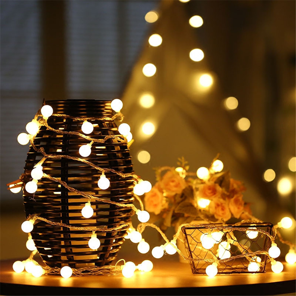 Lampu String Tenaga Surya/USB/ - Outdoor Lighting Effects ulasan dan harga
