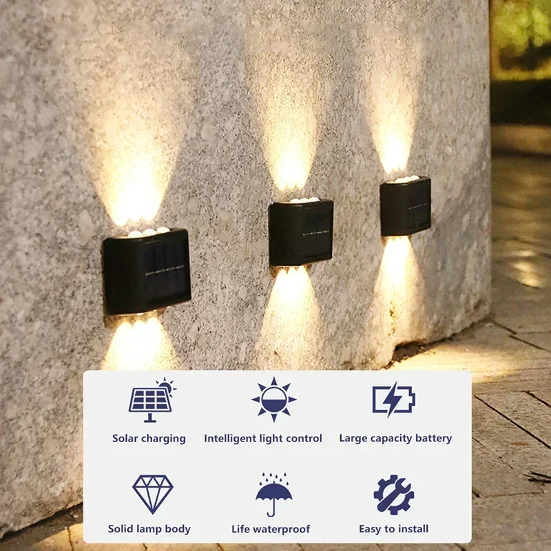 Lampu Dinding Tenaga Surya COB - Outdoor Lighting And Landscape ulasan dan harga