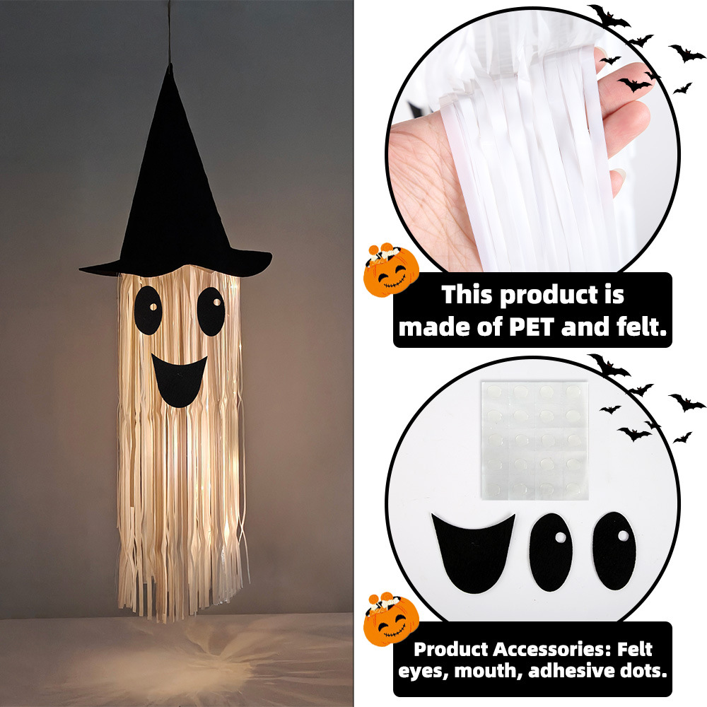 Topi Penyihir Bercahaya Hallow - Outdoor Lighting Effects ulasan dan harga